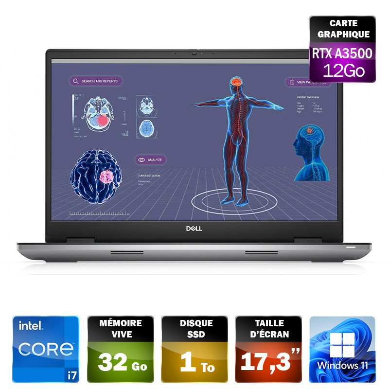 DELL Precision 7780 RTX A3500
