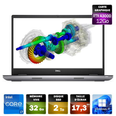 DELL Precision 7770 RTX A3000 - 2TB