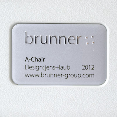 BRUNNER A Chair Blanc 2nd Choix