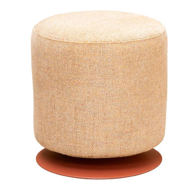 HOME Stiléa pouf en tissu Beige