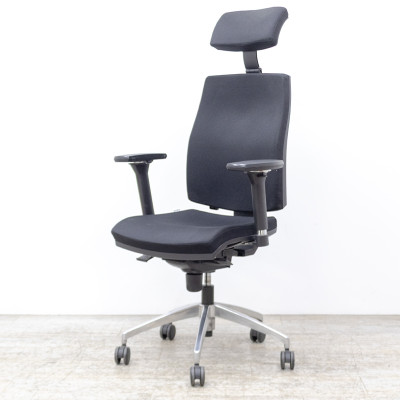 BURONOMIC tissu Noir 4D + têtière