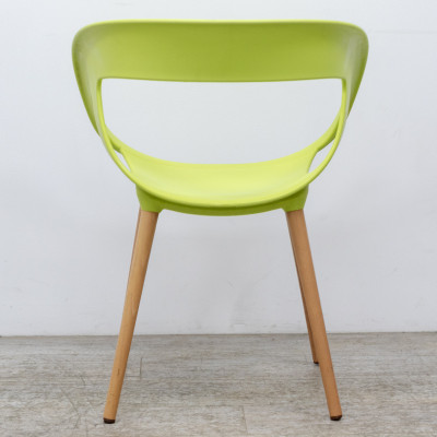Chaise en plastique Vert 2nd Choix