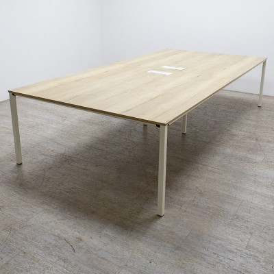 SEDUS Table L320 Chêne / Blanc