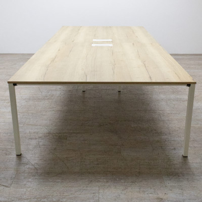 SEDUS Table L320 Chêne / Blanc