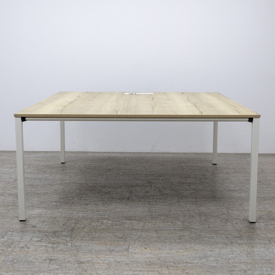 SEDUS Table L160 Chêne / Blanc