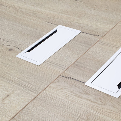 SEDUS Table L320 Chêne / Blanc
