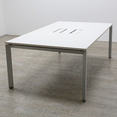 Steelcase FrameOne L200 Blanc /Gris
