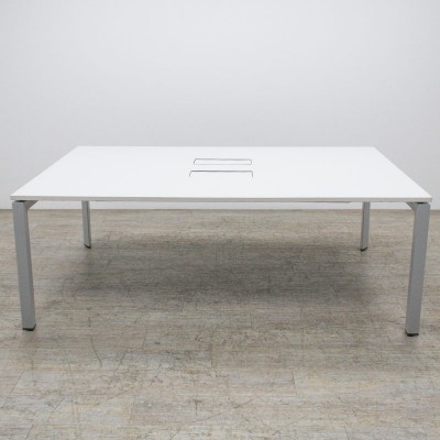 Steelcase FrameOne L200 Blanc /Gris