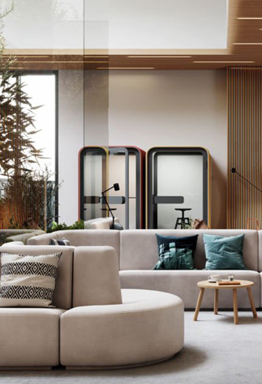 aménagement d'un open space