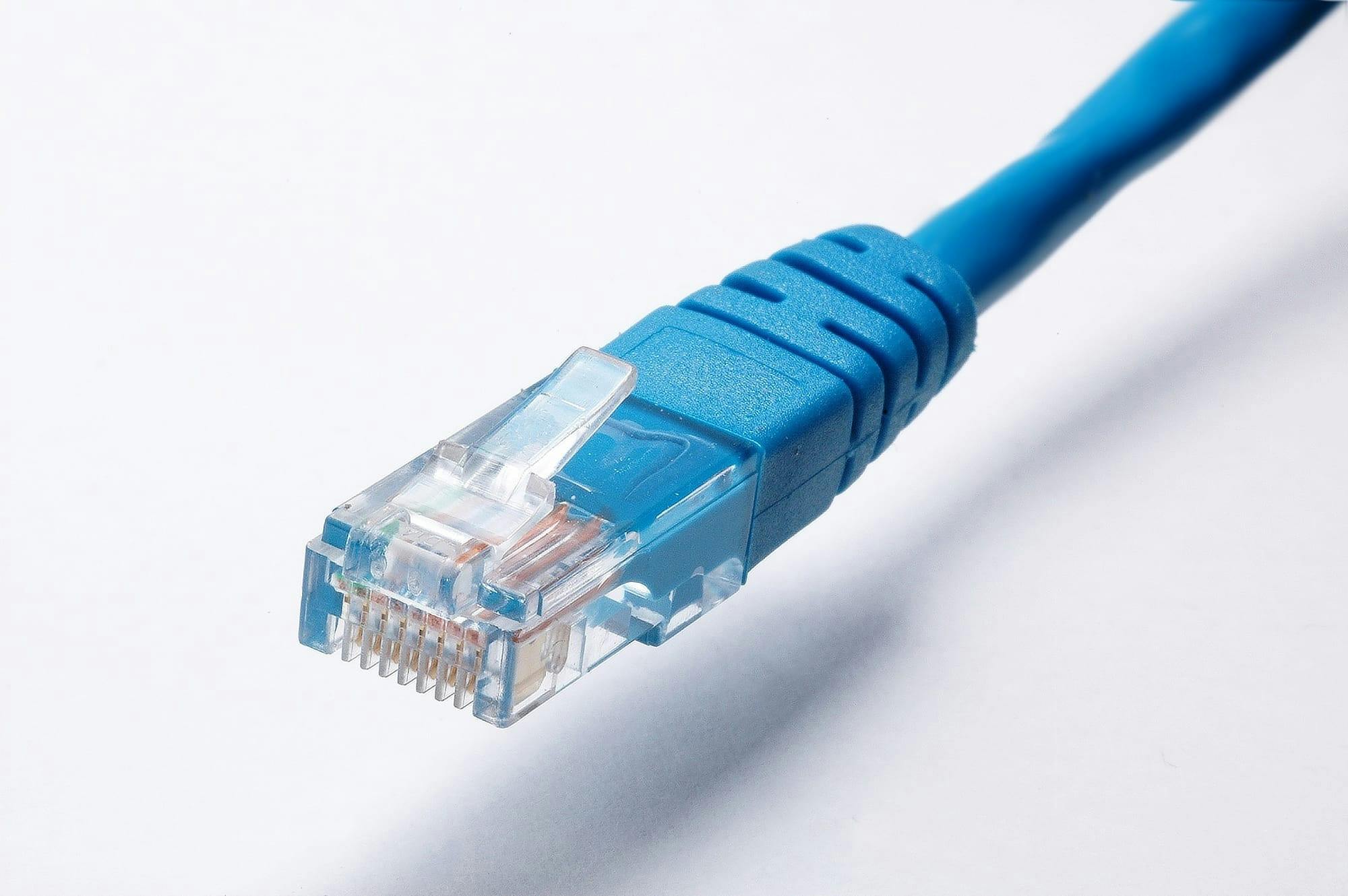 embout d'un câble rj45