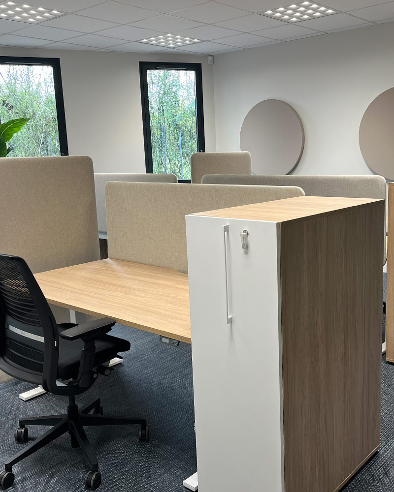 aménagement avec rangements adaptés