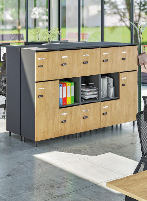 rangement servant de séparation