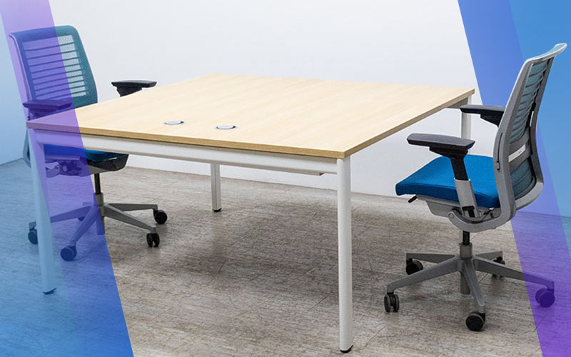 Aménagement de bureau avec des fauteuils Steelcase recondiitonnés